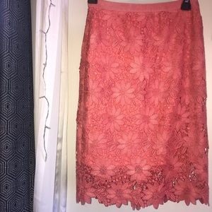 Floral Skirt - White House Black Market